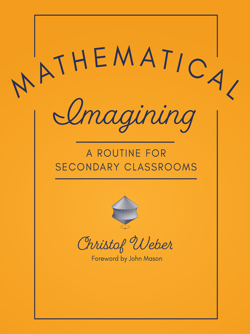 Title details for Mathematical Imagining by Christof Weber - Available